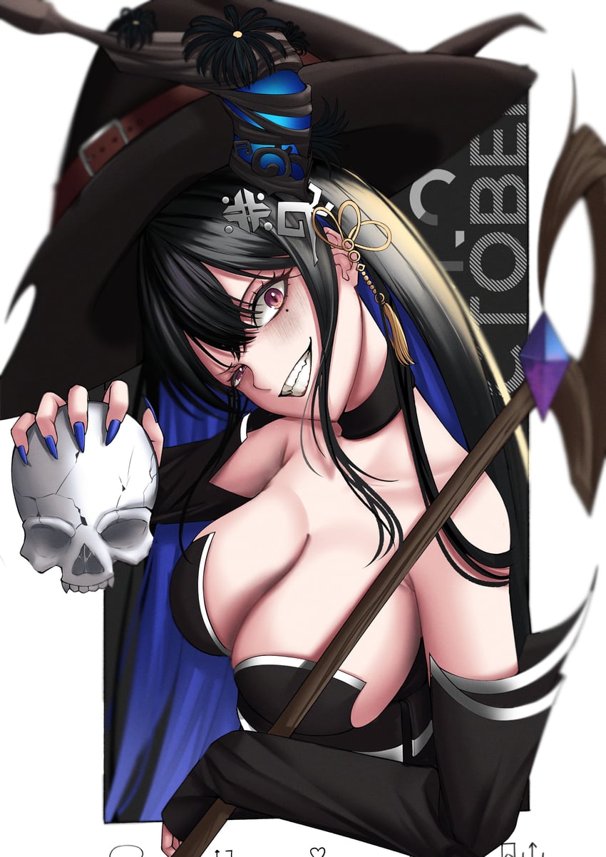 nerissa ravencroft (hololive and 1 more) drawn by takodragonn