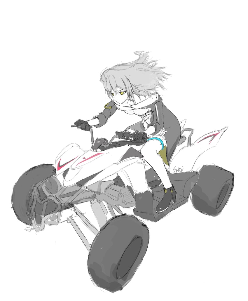 trailblazer and stelle (honkai and 1 more) drawn by gwyn_rtrd