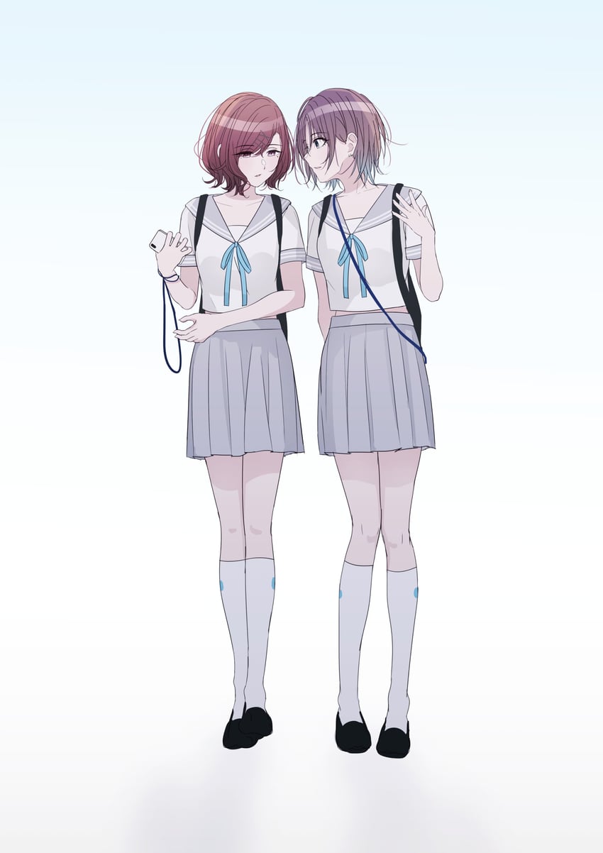 higuchi madoka and asakura toru (idolmaster and 1 more) drawn by kakemi