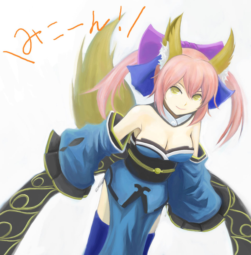 tamamo and tamamo no mae (fate and 1 more) drawn by soso_(472117)