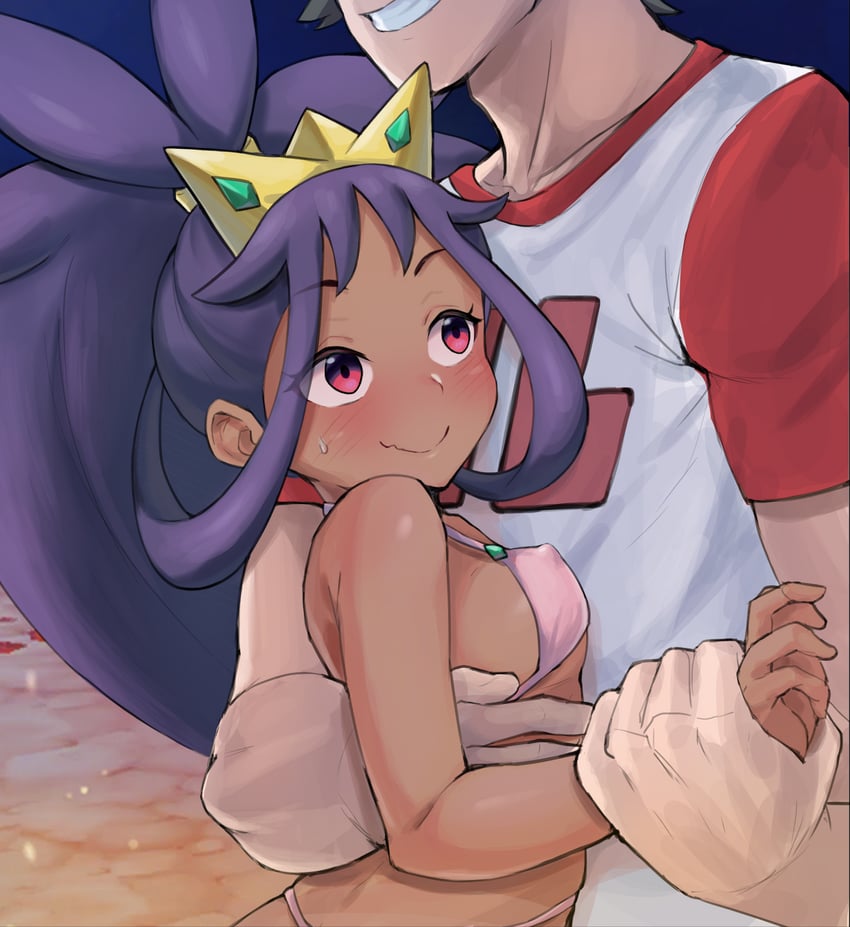 red and iris (pokemon and 3 more) drawn by artsheops
