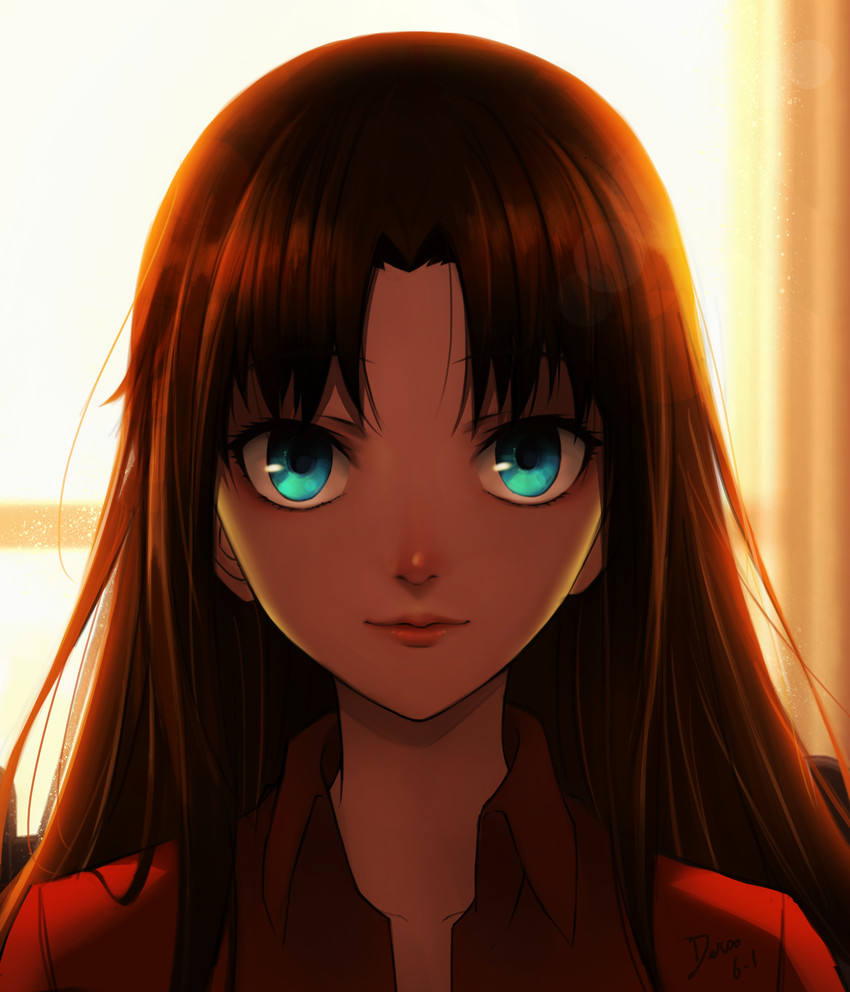 tohsaka rin (fate and 1 more) drawn by kaneko_xz