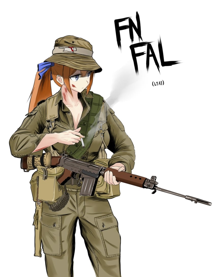 fal (girls' frontline) drawn by aninju6657
