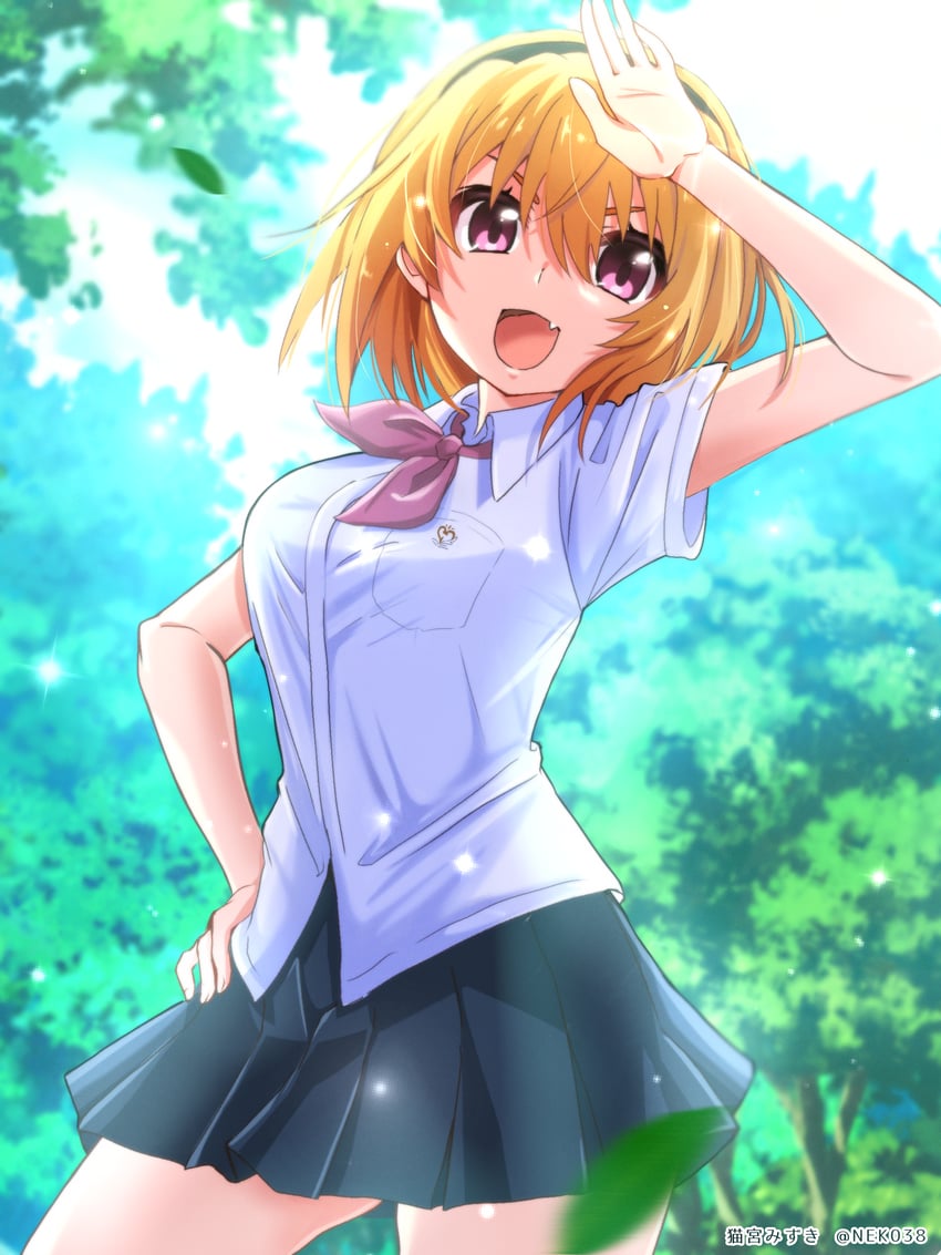 houjou satoko (higurashi no naku koro ni and 1 more) drawn by mizuno374