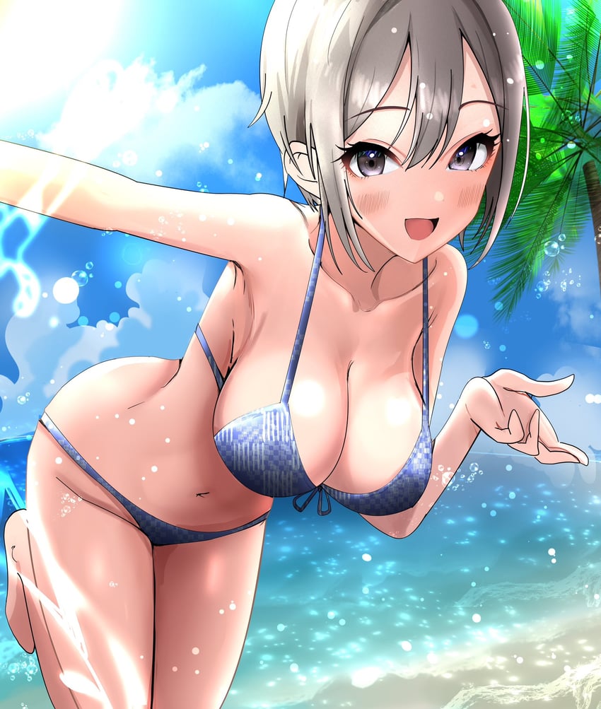 shiomi syuko (idolmaster and 1 more) drawn by shingi_(truth_fakesingi)