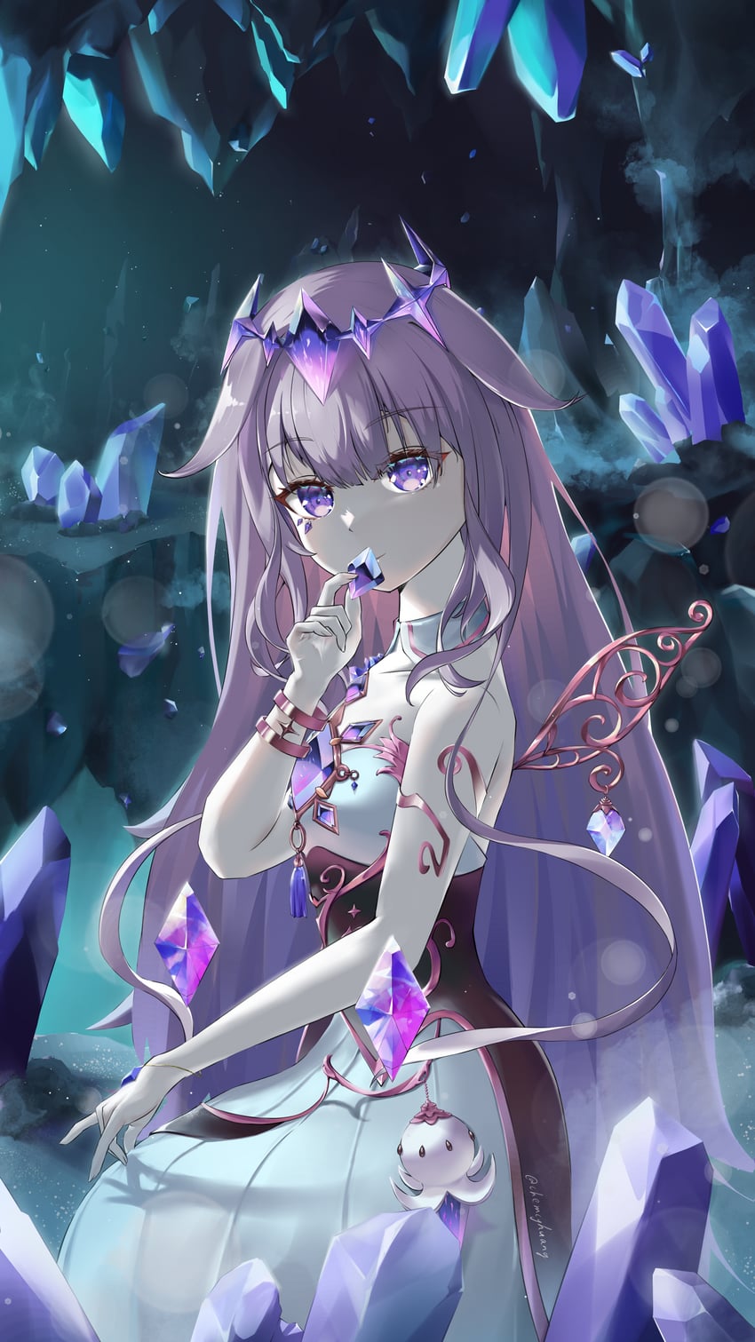 koseki bijou (hololive and 1 more) drawn by chia-yu_huang