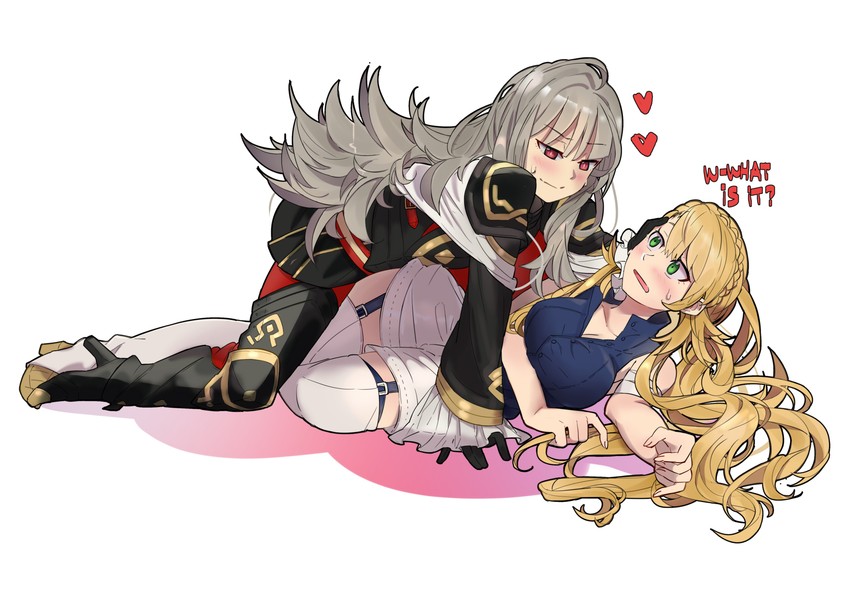 sharena and veronica (fire emblem and 1 more) drawn by ebinku