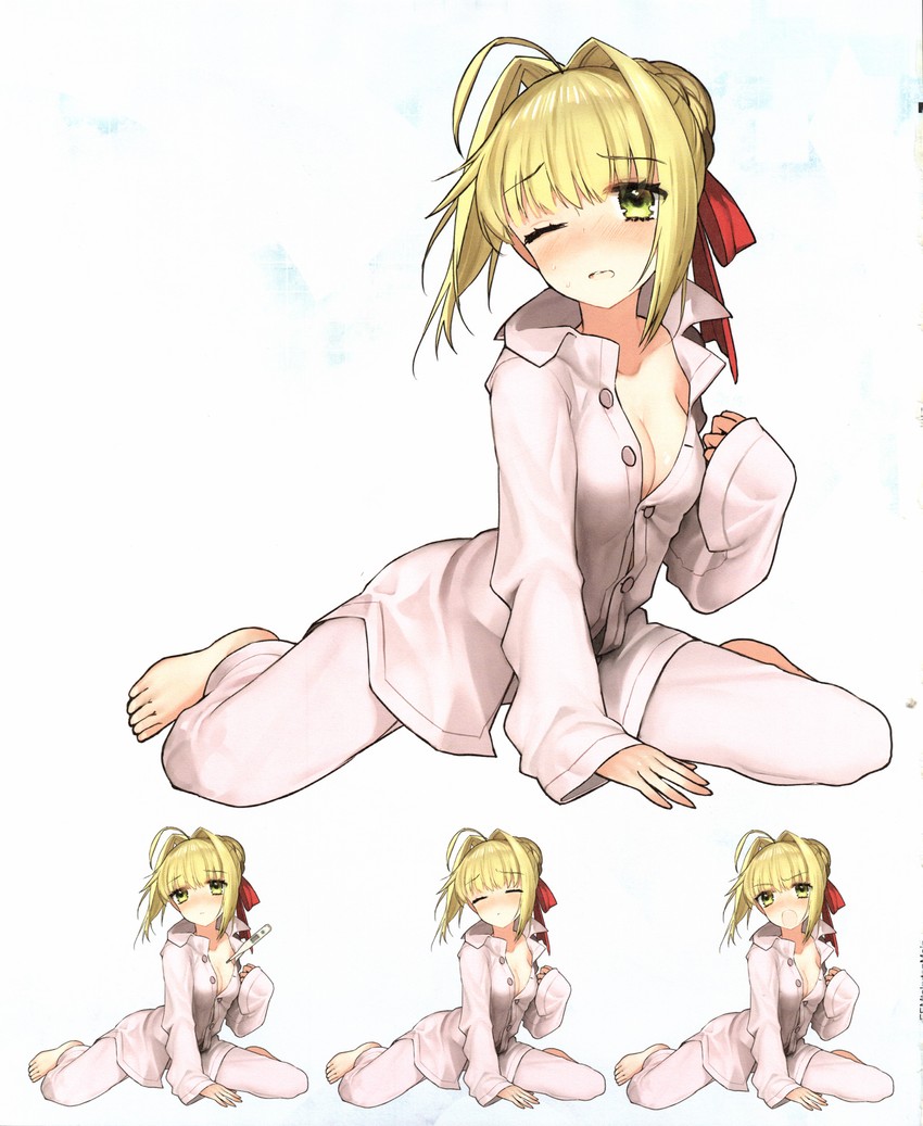 nero claudius (fate and 2 more) drawn by wada_arco