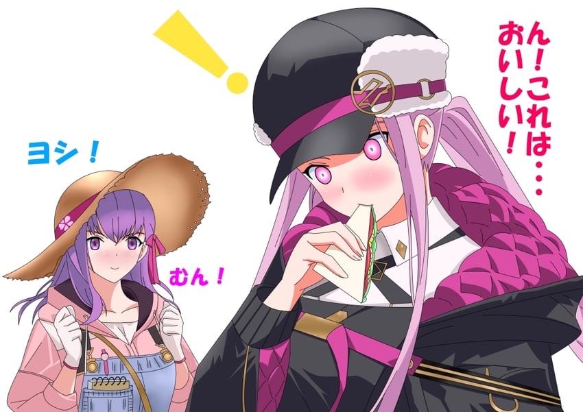matou sakura, medusa, and sakura (fate and 1 more) drawn by hiromon