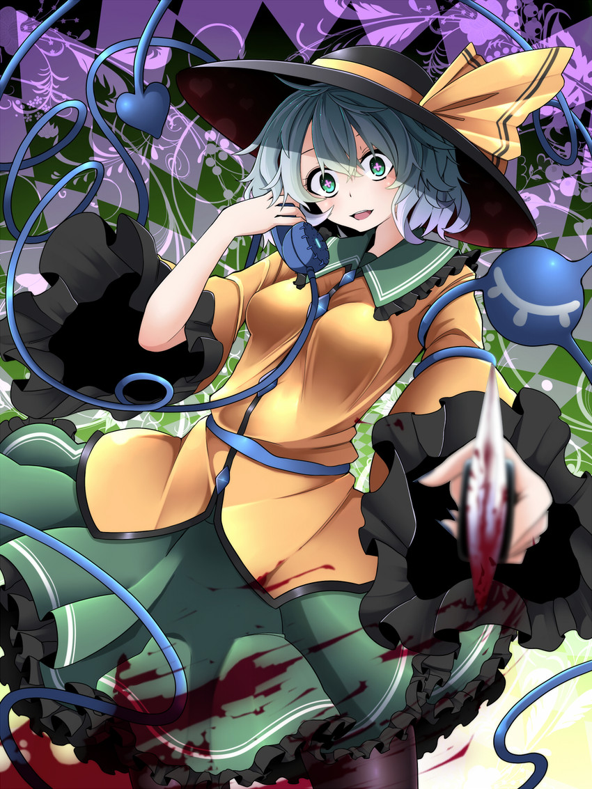 komeiji koishi and mary-san (touhou and 1 more) drawn by rihito_(usazukin)