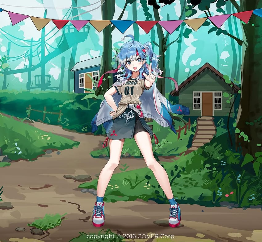 kobo kanaeru (hololive and 1 more) drawn by cahangonn