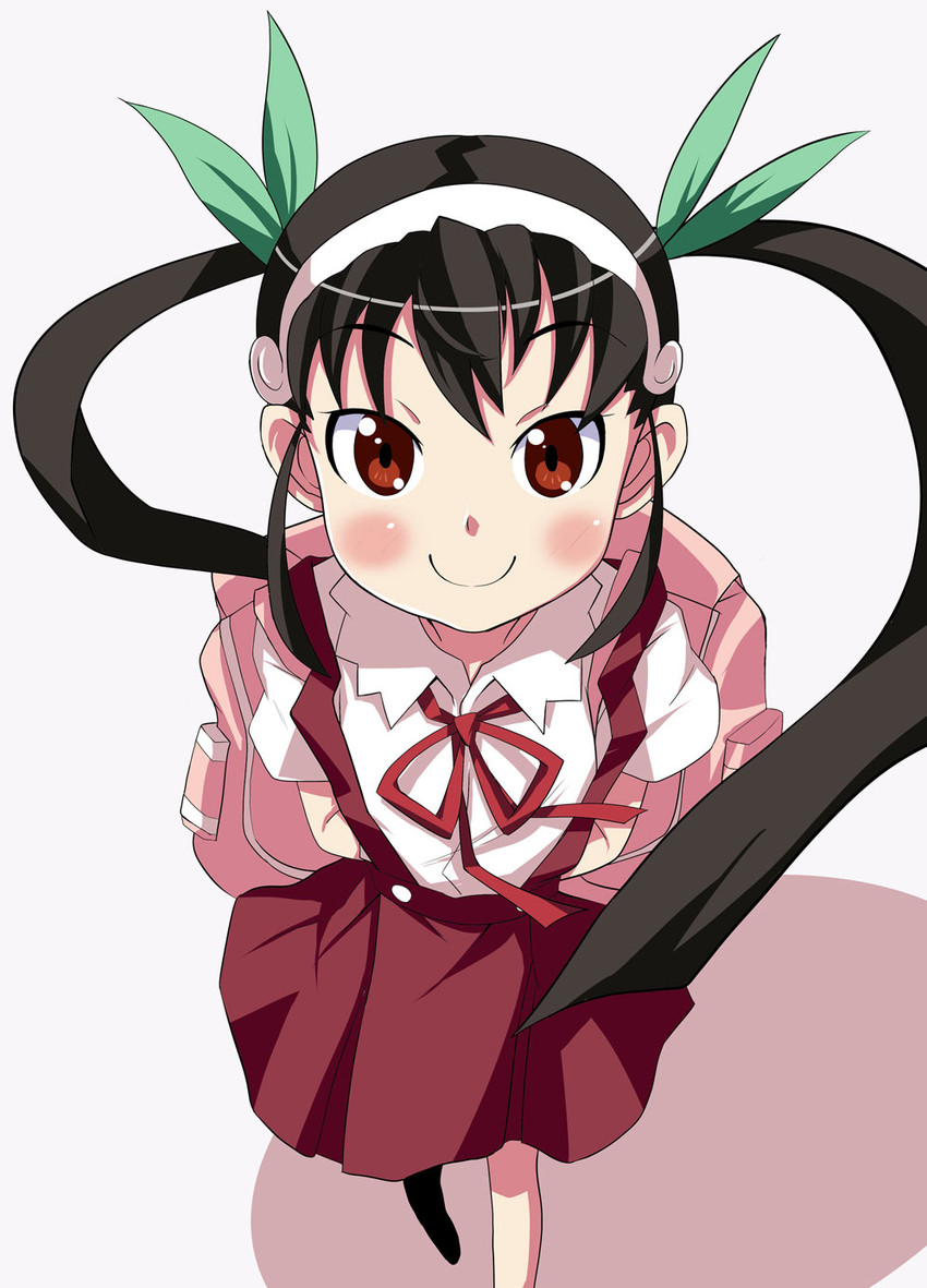 hachikuji mayoi (monogatari and 1 more) drawn by shirika