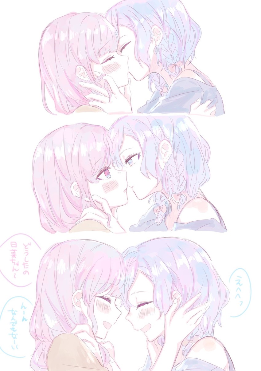 hikawa hina and maruyama aya (bang dream!) drawn by hana_kon_(17aaammm)