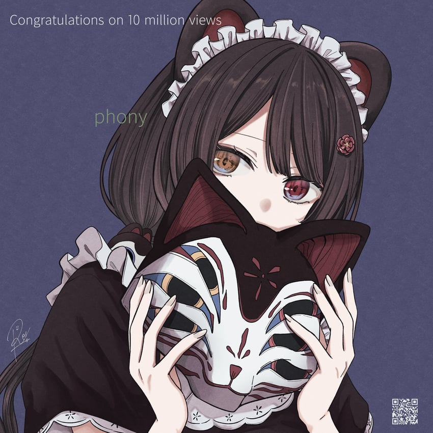 inui toko (nijisanji and 1 more) drawn by reyravi1024