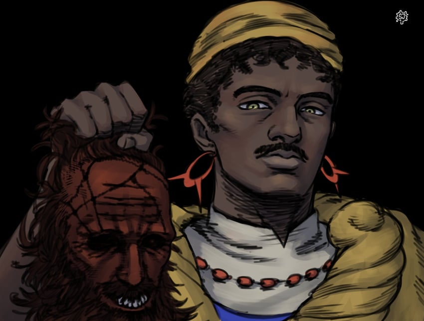 o'saa and nas'hrah (fear & hunger and 1 more) drawn by zuccenoo