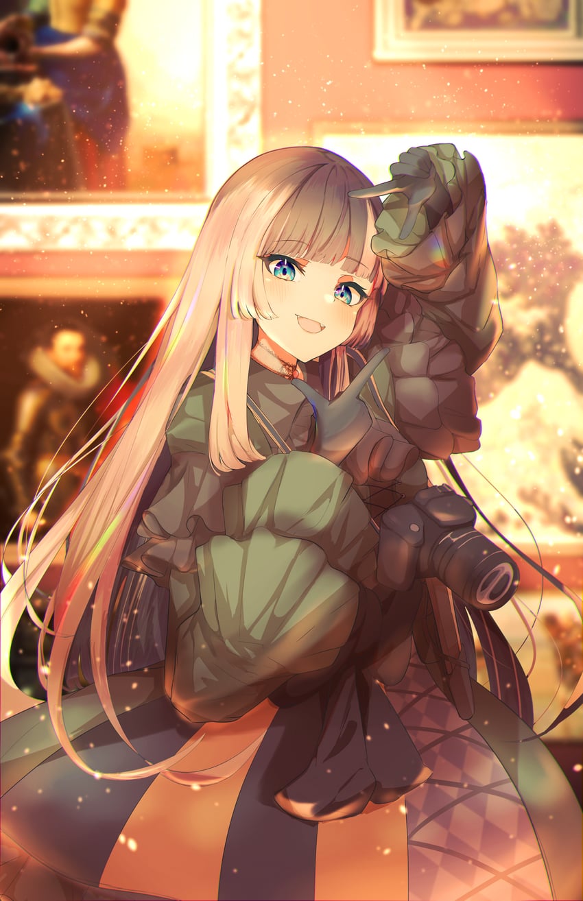 juufuutei raden (hololive and 1 more) drawn by seele_(chanseele0128)