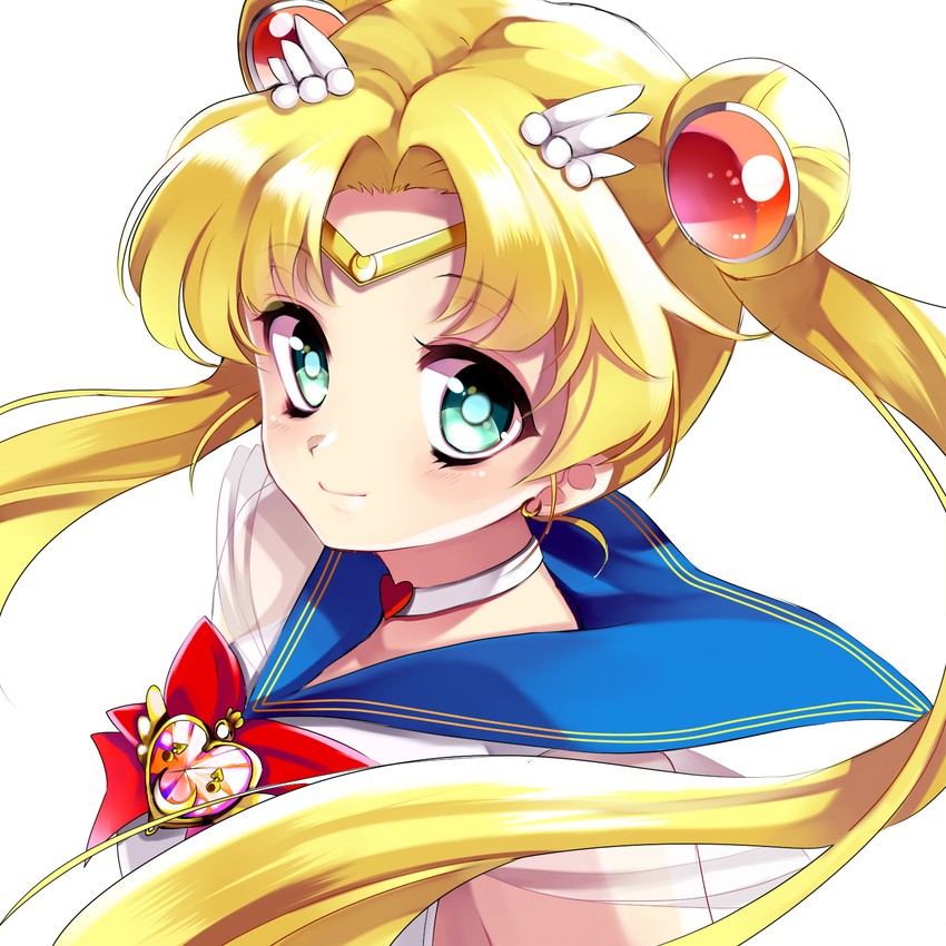 tsukino usagi, sailor moon, and super sailor moon (bishoujo senshi sailor moon and 1 more) drawn by kurabayashi