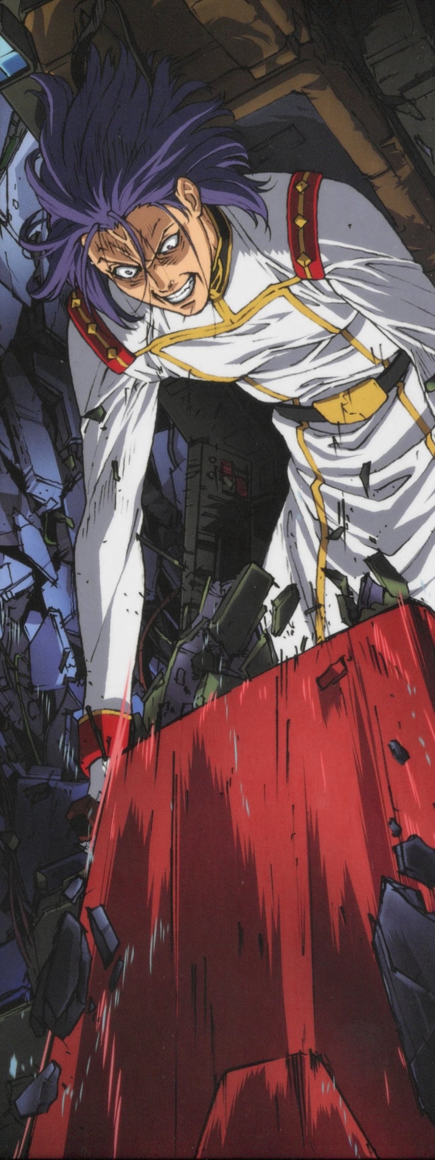 zeta gundam and paptimus scirocco (gundam and 1 more) drawn by onda_naoyuki