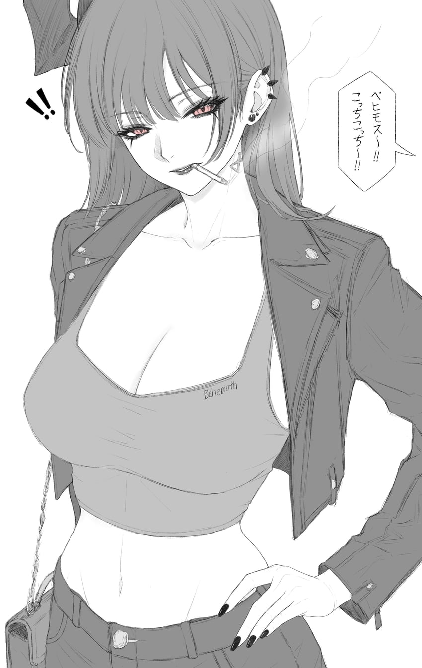 behemoth (goddess of victory: nikke) drawn by taka_hashio