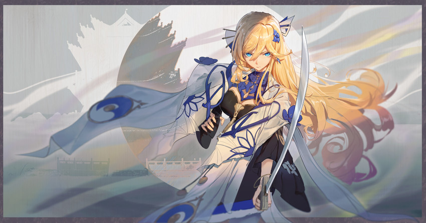 durandal (honkai and 1 more) drawn by ether.b