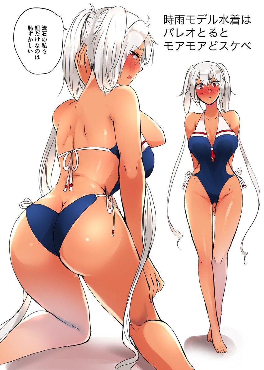 musashi and musashi kai ni (kantai collection) drawn by masago_(rm-rf)