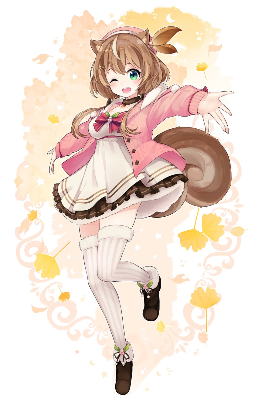 ayunda risu (hololive and 1 more) drawn by akagi_(sk0127aho)