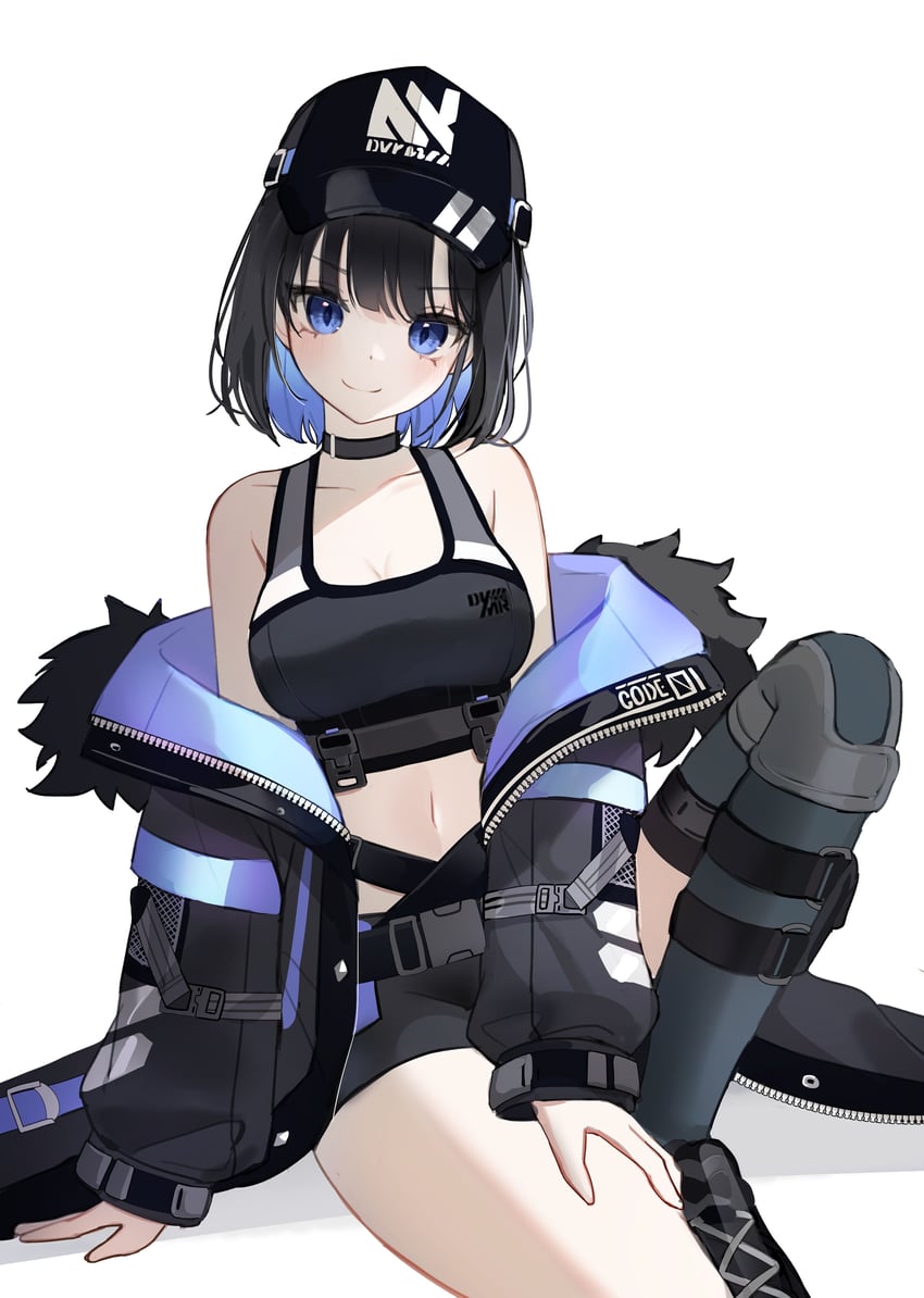 debi (black survival and 1 more) drawn by boong0619