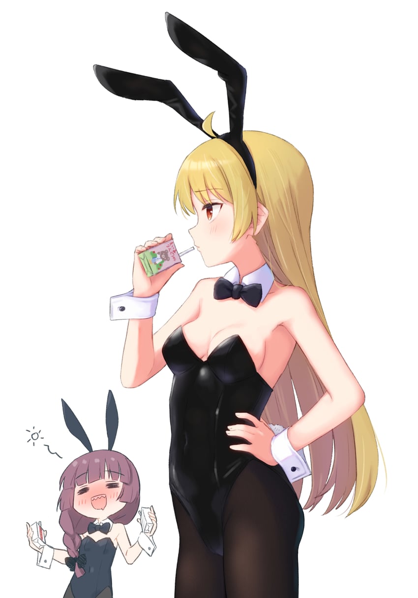 hiroi kikuri and ijichi seika (bocchi the rock!) drawn by kuramoto_takato