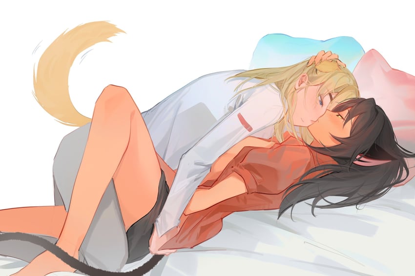 catra and adora (she-ra and the princesses of power) drawn by youliqy