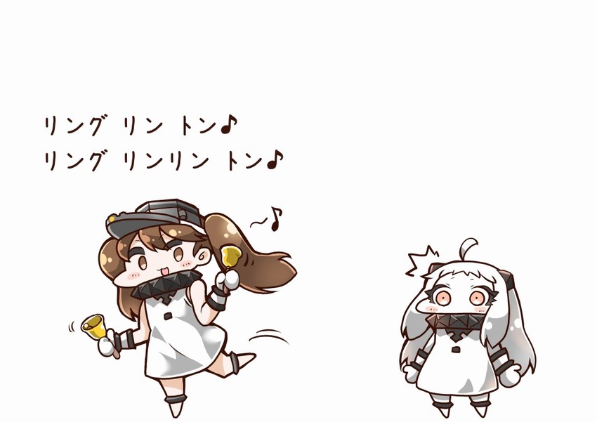 ryuujou and northern ocean princess (kantai collection) drawn by tanaka_kusao