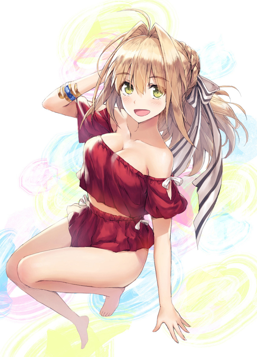 nero claudius (fate and 1 more) drawn by tonee
