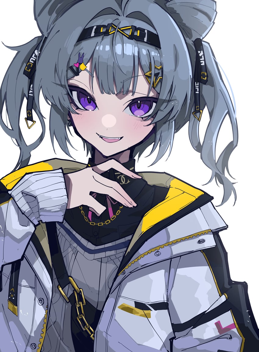 zaion lanza (nijisanji and 1 more) drawn by mentally_deficient