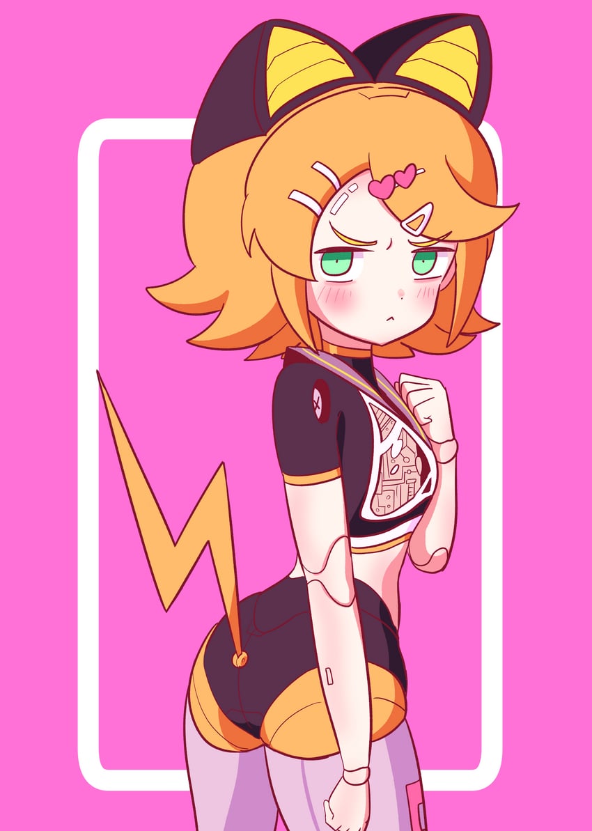 kagamine rin (vocaloid) drawn by yabunoki