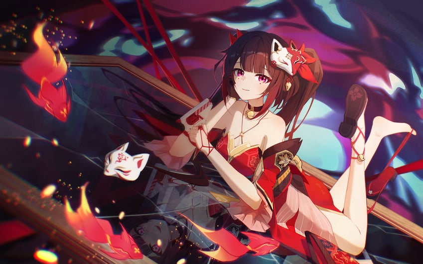 sparkle (honkai and 1 more) drawn by gleam_lin_shi