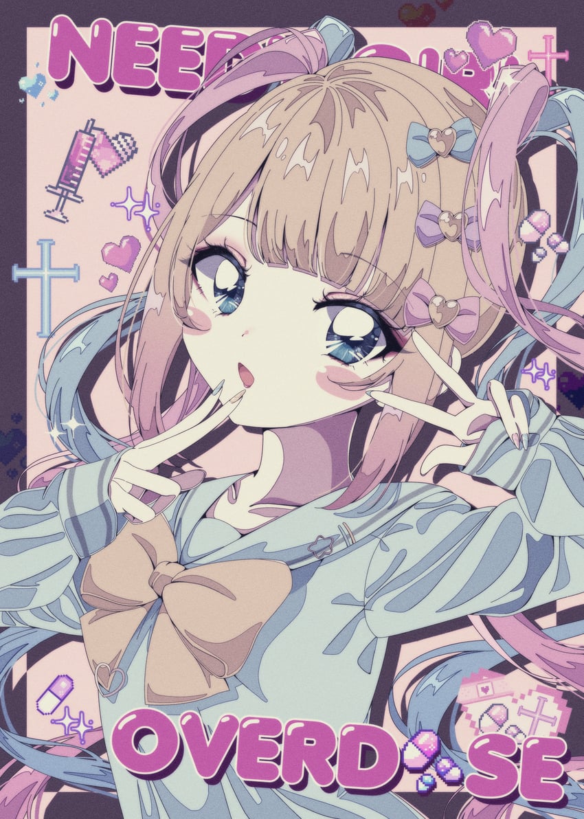 chouzetsusaikawa tenshi-chan (needy girl overdose) drawn by milon_cas