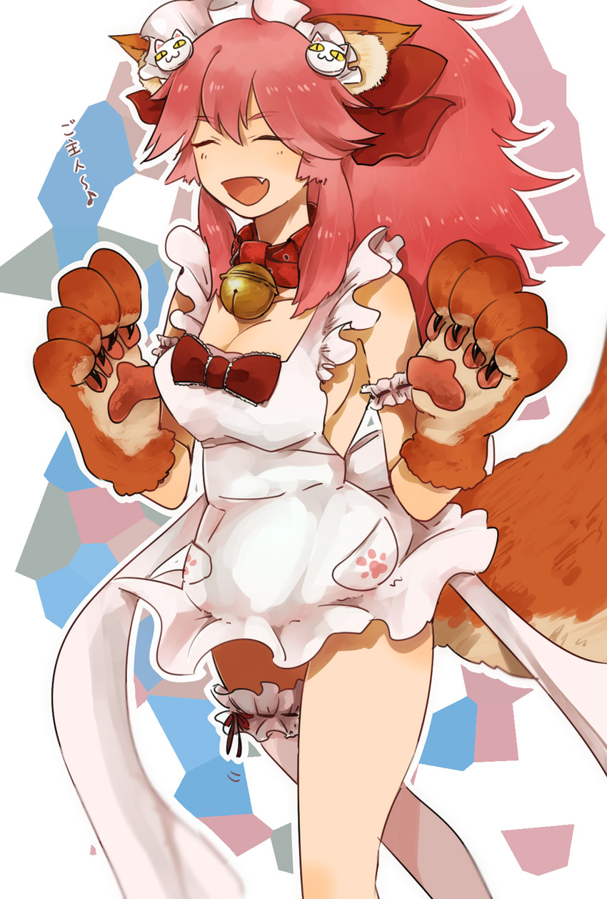 tamamo and tamamo cat (fate and 1 more) drawn by asayade00