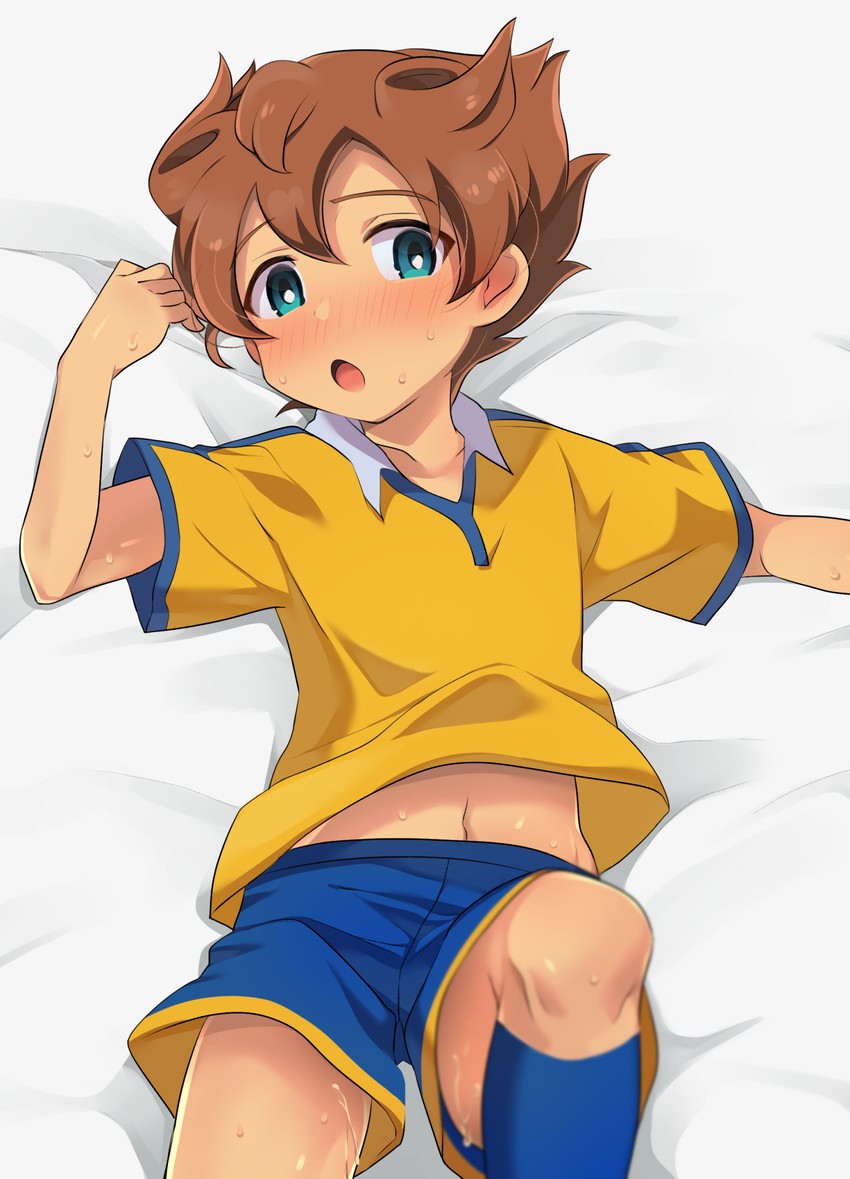 matsukaze tenma (inazuma eleven and 1 more) drawn by chokutsuu_(menino)