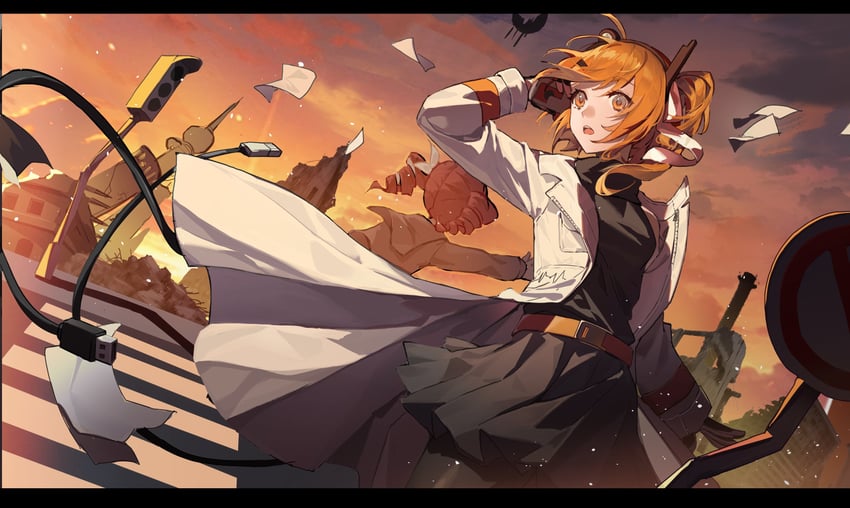 kasane teto and adachi rei (utau and 3 more) drawn by amely_elden
