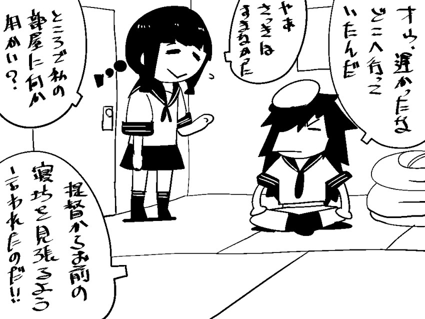 kitakami and kiso (kantai collection) drawn by higa_izuru_(idsuru)