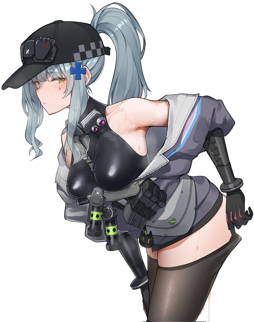 hk416 and klukai (girls' frontline and 1 more) drawn by ringobatake