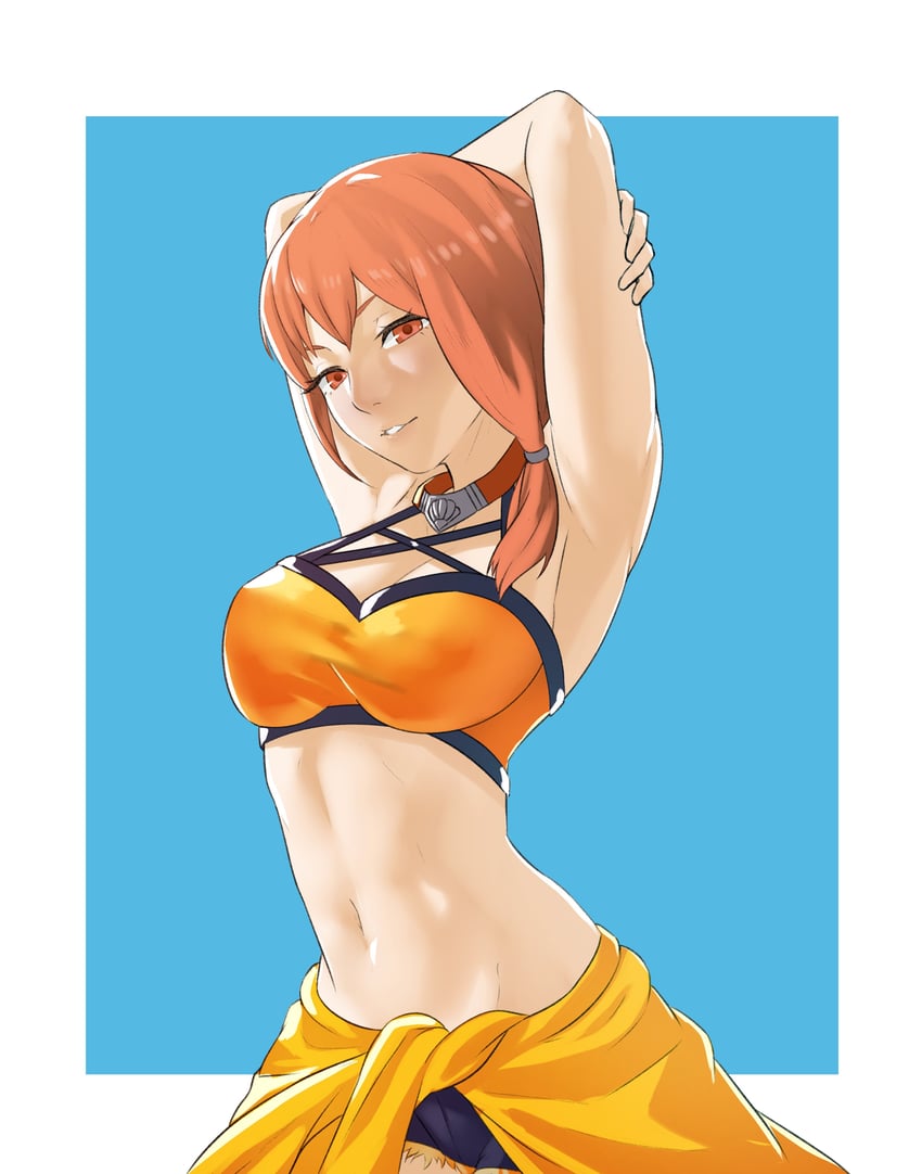 leonie pinelli (fire emblem and 2 more) drawn by pomelomelon