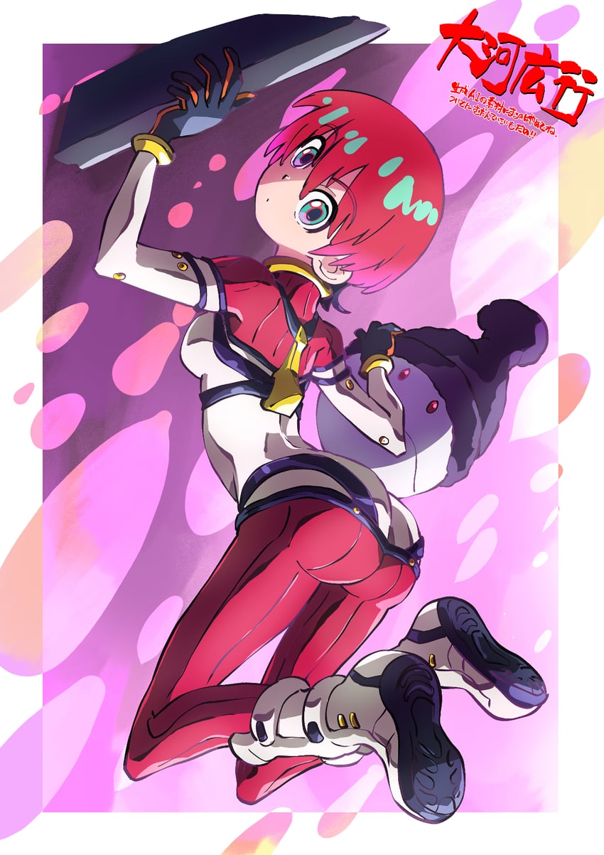 amate yuzuriha and haro (gundam and 1 more) drawn by taiga_hiroyuki