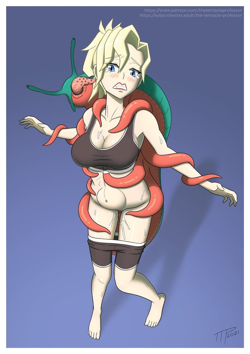 mercy (overwatch and 1 more) drawn by the_tentacle_professor