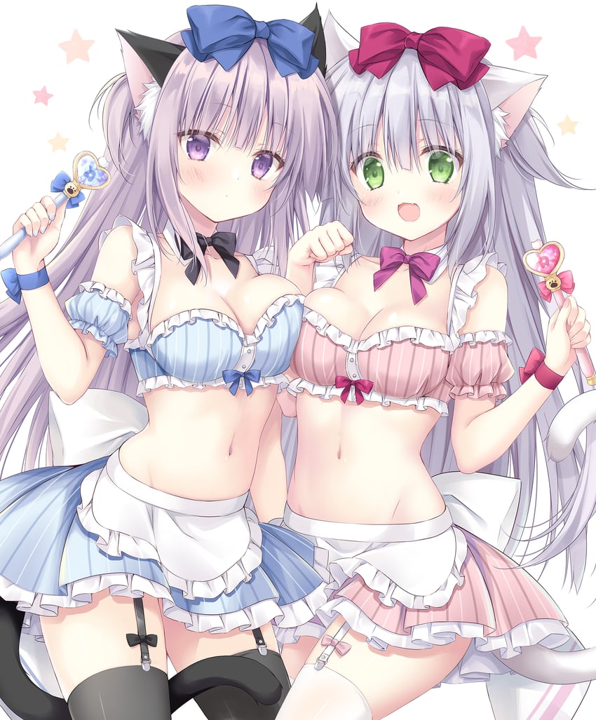 airi and rise (alice or alice) drawn by korie_riko