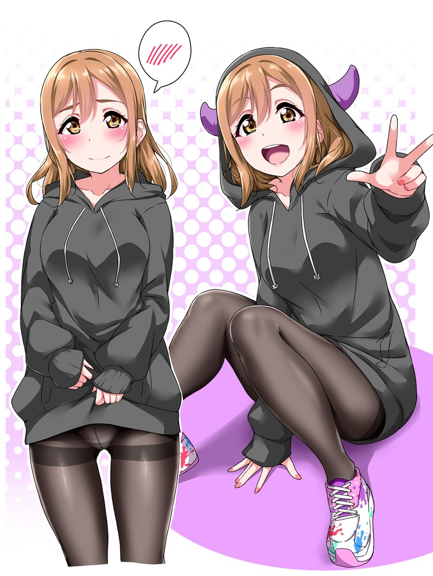 kunikida hanamaru (love live! and 1 more) drawn by yopparai_oni