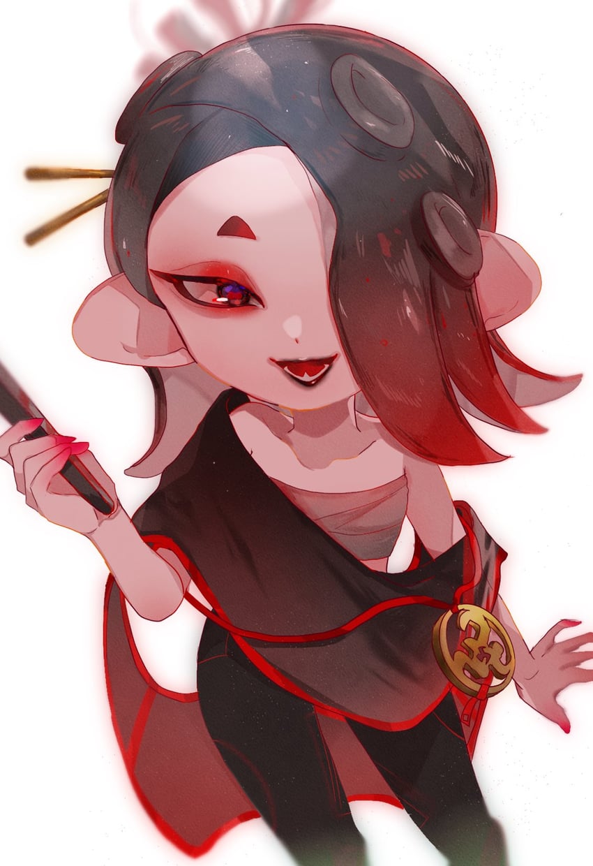shiver (splatoon and 1 more) drawn by yuu_(0706_sy1)