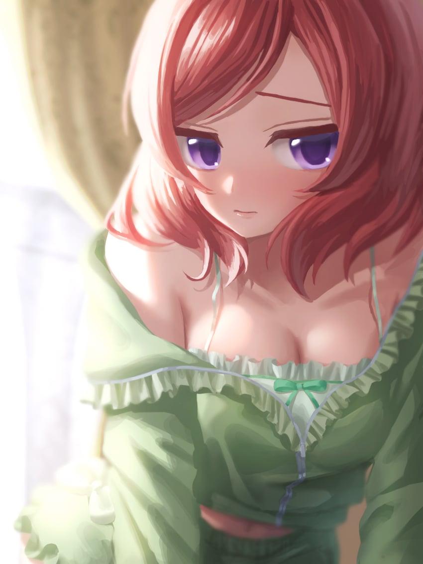 nishikino maki (love live! and 1 more) drawn by pipapip