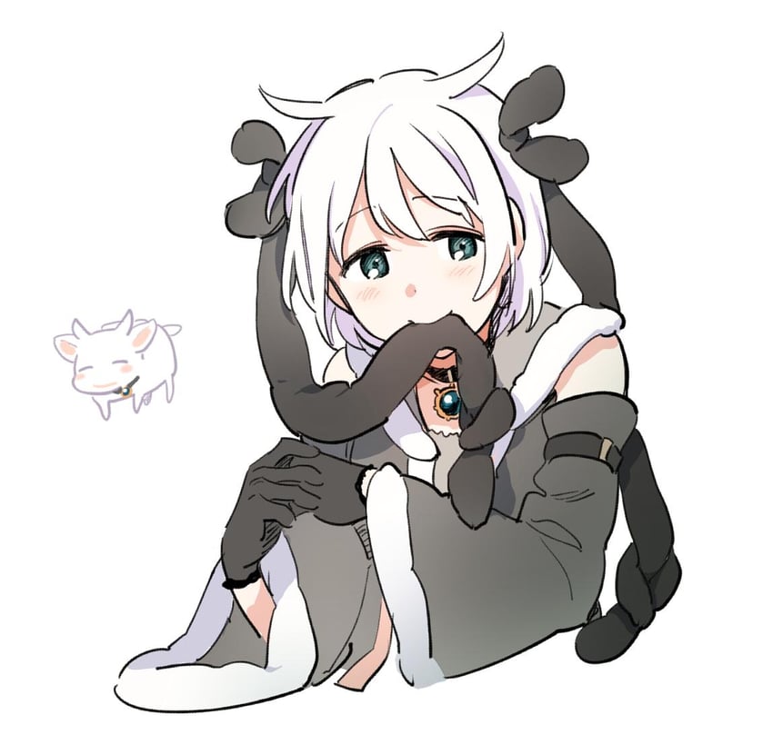 azusa mifuyu (mahou shoujo madoka magica and 1 more) drawn by an_sin