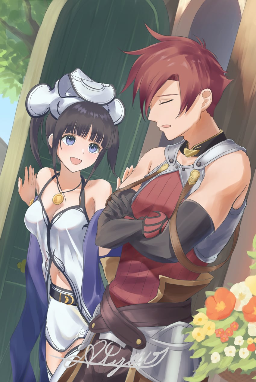 iris fortner and edge vanhite (atelier and 2 more) drawn by atyao-299