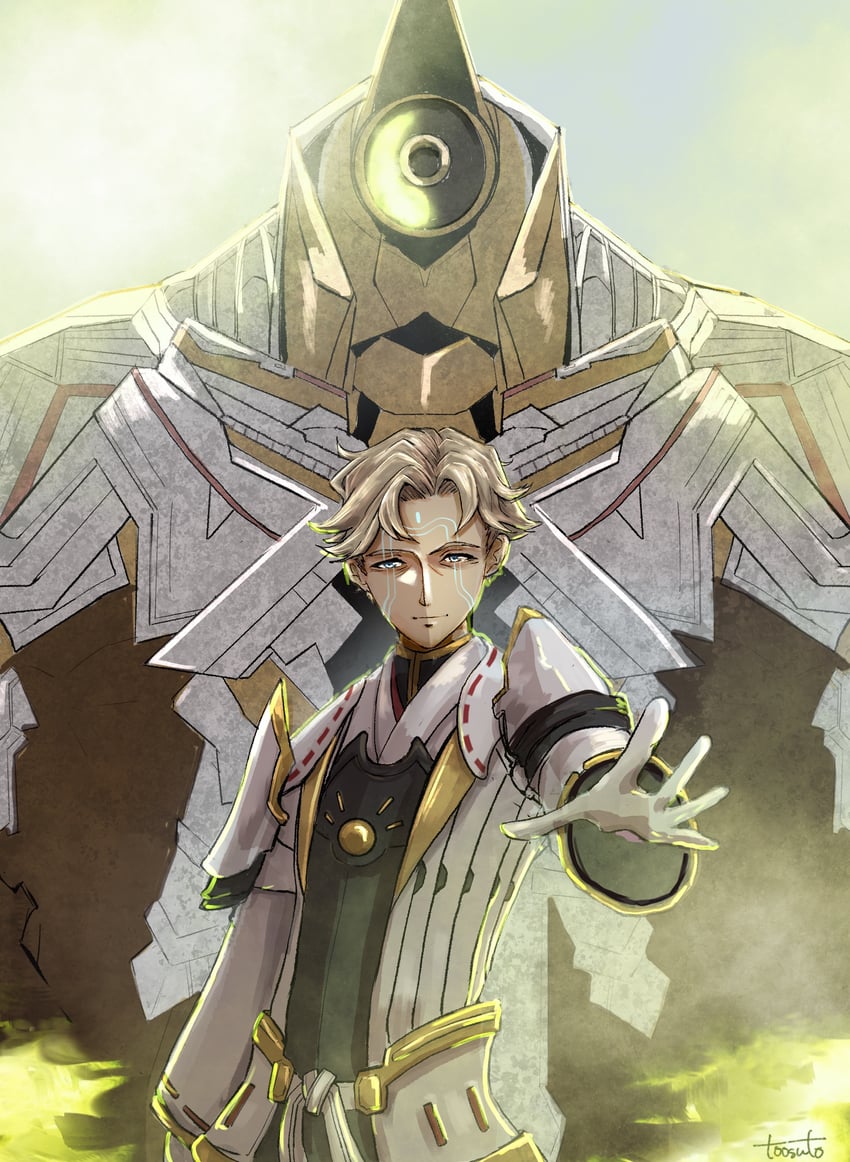 isurd (xenoblade chronicles and 1 more) drawn by toosut0